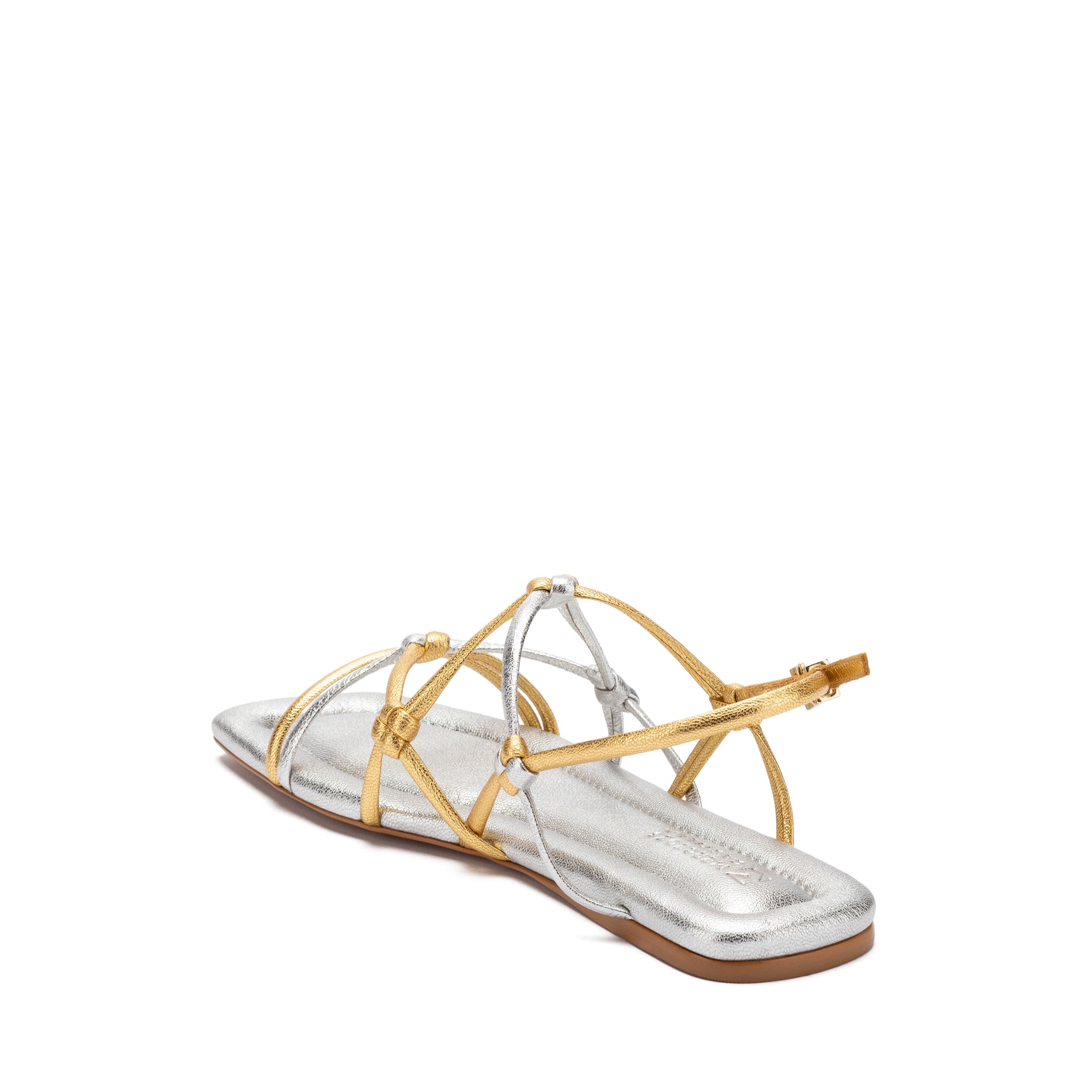 Camille Flat – Silver/Gold
