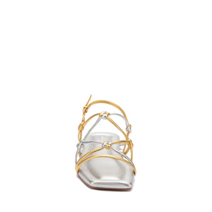 Camille Flat – Silver/Gold